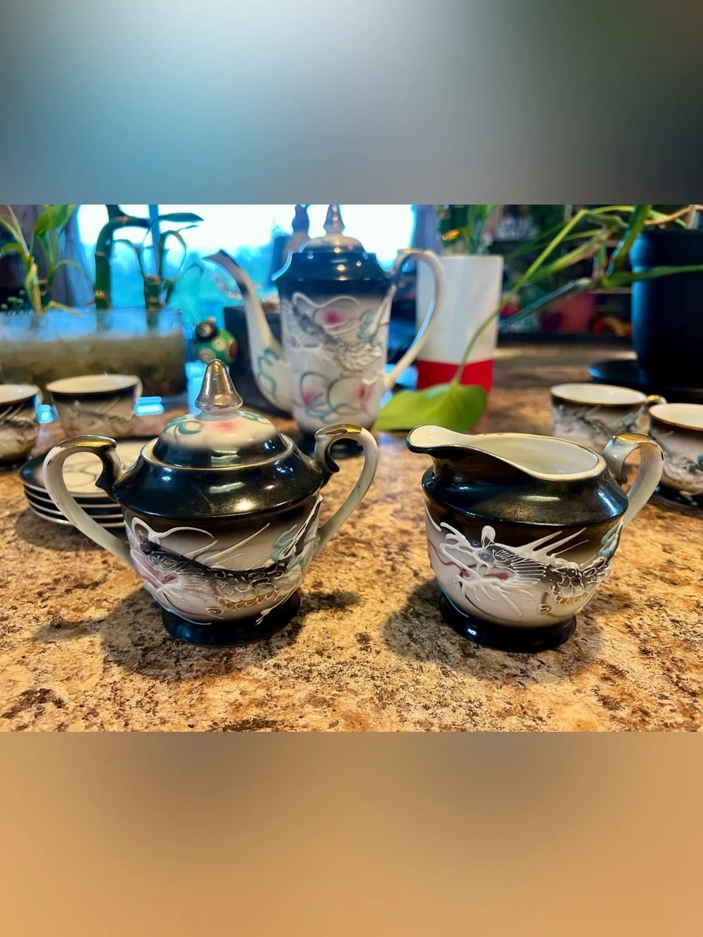Vintage Japanese Dragonware,